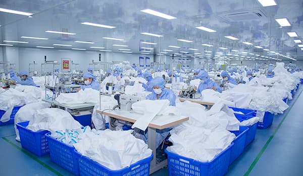 医用防护制造与质量管控场景